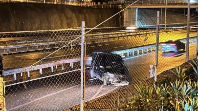 Dilovası otoban girişinde trafik kazası yaşandı