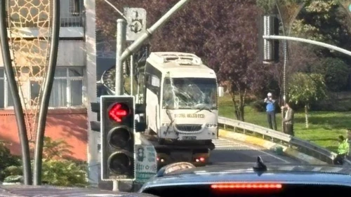 Kocaeli’de otobüs kazası 7 yaralı