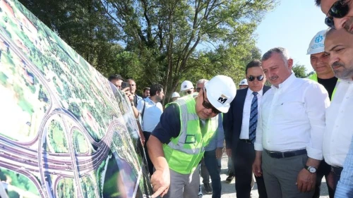 Başiskele Kavşağında çalışmalar hızlandı