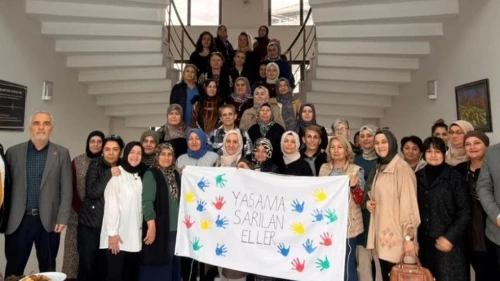 KARMEK kursiyerleri Uras Ege için etkinlik düzenledi