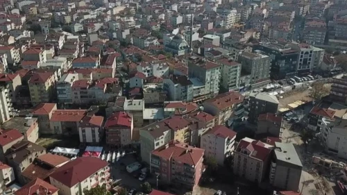 Gebze'de riskli binalara detaylı ölçüm yapılıyor