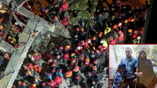 Gebze’de devrilen binada inceleme sürüyor