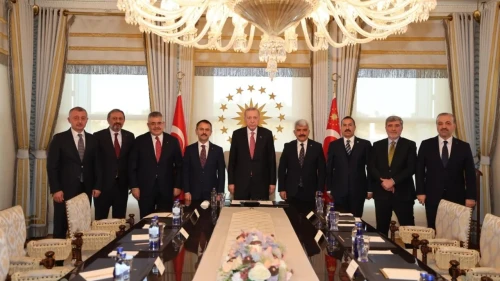 Kocaeli heyeti Vahdettin Köşkünde projeleri sundu