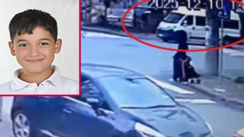 Gebze'de servis minibüsü çocuğa çarptı