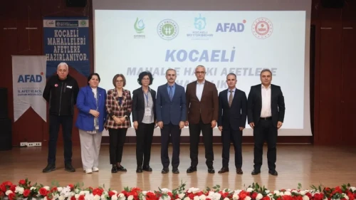 "Çayırova'da afet eğitimi başladı"