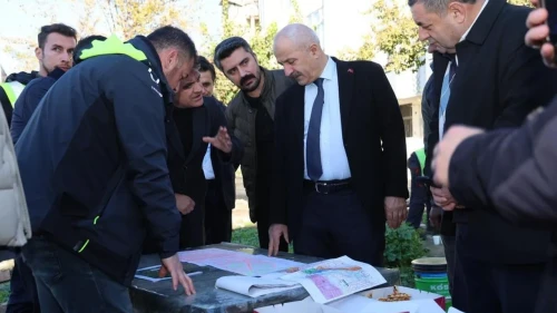 Gebze belediyesi 90 sokakta yol yenileme çalışması yaptı