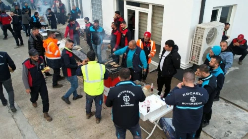 Kocaeli belediyesi personele moral etkinliği düzenledi