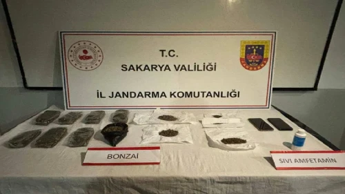 Sakarya'da uyarıcı madde operasyonu: Jandarma iki şüpheliyi tutukladı