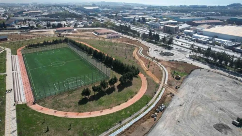 Gebze Millet Bahçesi'nde çalışmalar sürüyor
