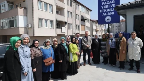 Adapazarı'nda esnaf ve vatandaşın yüzü güldü: İşte yeni kapalı pazar yeri ve etkinlik alanı