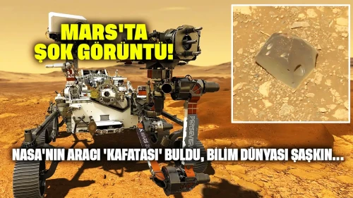 Mars'ta şok görüntü: NASA'nın aracı 'kafatası' buldu, bilim dünyası şaşkın