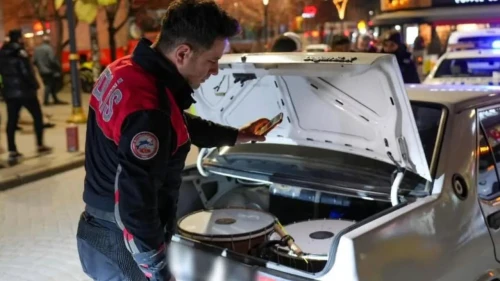 Isparta'da trafik denetiminde 18 araca ceza