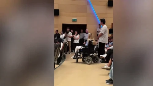 Kocaeli Üniversitesi'nde engelli öğrenci isyanı: Rektör Cantürk sorunları dinledi