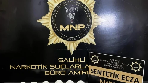 Manisa’da zehir tacirlerine operasyon: Bir şüpheliden 336 adet sentetik hap ele geçirildi
