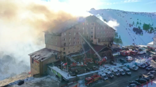 Kartalkaya otel yangınında 78 can kaybı: 13 kişi hapis istemiyle yargılanacak