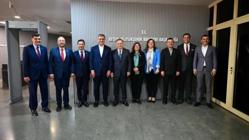 Başkan Çerçioğlu, Aydın'da Ege Bölgesi Belediye Başkanları ile buluştu