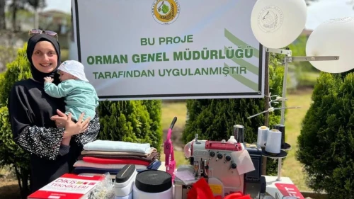 Orman köylüsü kadınlara dikiş makinesi desteği: Ekonomik kalkınma için umut veren projeler
