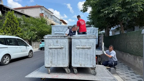 Yenişehir’de daha temiz bir İzmit için konteyner değişimi