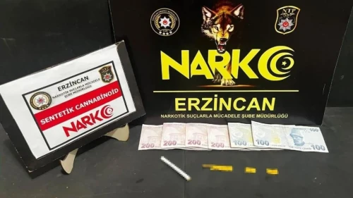 Erzincan'da uyuşturucu operasyonu! Tutuklama ve ele geçirilen maddelerle ilgili detaylar ortaya çıktı