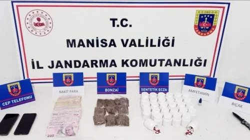 Manisa'da uyuşturucu operasyonu: 2 şüpheli gözaltına alındı