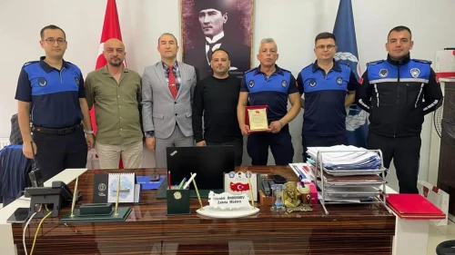 Bilecik'te zabıta ekiplerine teşekkür plaketi: Sağlıklı gıda için ihtiyaç duyulan denetimler devam ediyor