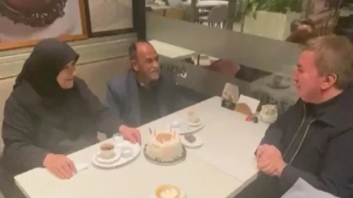 Vali'den unutulmaz sürpriz: 50 yıllık evli çifte özel ziyarette bulundu