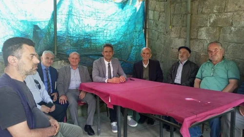 Kaymakam Kaya'dan Çaycuma'nın köylerine kapsamlı ziyaret
