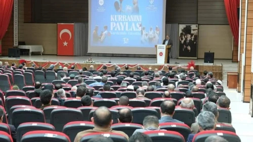 Erzincan'da vekaletle kurban kesim organizasyonu toplantısı yapıldı