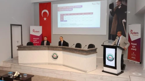Denizli OSB'de enerji semineri: Sanayicilere verimlilik ve sürdürülebilirlik stratejileri sunuldu