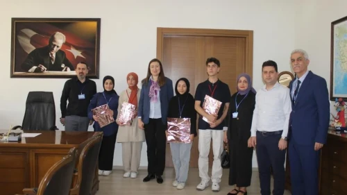 Köşk Kaymakamı Polat, başarılı öğrencileri ağırlayarak gelecekleri İçin destek vaadetti
