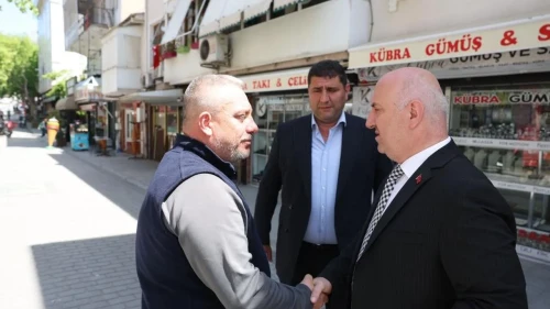 Darıca'da esnafla el ele: Geleceği birlikte inşa etmeye kararlıyız