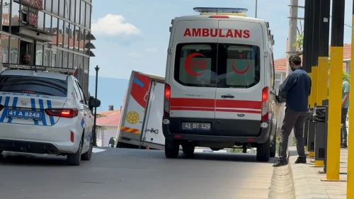 Çayırova İnönü Mahallesinde motosiklet kazası