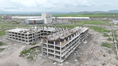 Ağrı'da Kadın ve Çocuk Hastanesi'nin inşaatında %50 ilerleme... Kaç yatak yapılacak?