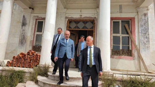 Tarihi Kız Meslek Lisesi'nin restorasyonu devam ediyor... Peki, okul ne zaman açılacak?