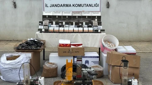 Aydın'da tütün kaçakçılığı operasyonu: 350 bin TL değerinde malzeme ele geçirildi