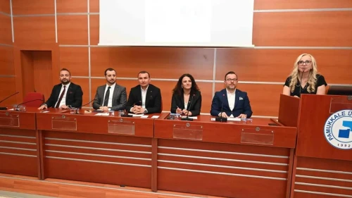 Girişimcilik yolunda gençlere ilham: DTO üyeleri Pamukkale Üniversitesi'nde buluştu