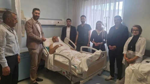 Bingöl'de Devlet Hastanesi'nden tarihi an: İlk kasık fıtığı ameliyatı başarıyla gerçekleştirildi