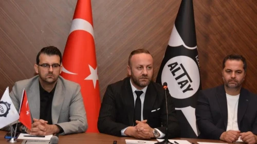 Sinan Kanlı, Altay Spor Kulübü'ne başkan adaylığını açıkladı