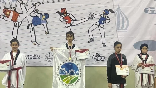 Sakarya'nın gururu Ecrin Yılmaz, Türkiye şampiyonu oldu