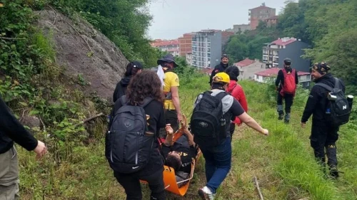 Giresun'da gönüllü arama kurtarma ekiplerine uygulamalı eğitim: Hayatta kalma becerileri geliştirildi