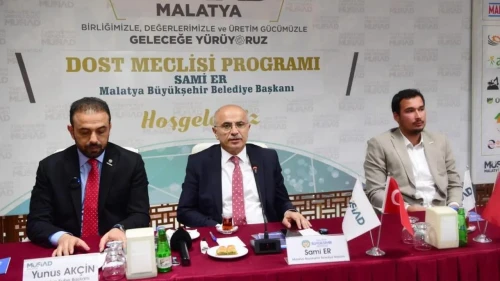 Malatya'nın kalkınma hedefleri masaya yatırıldı: Başkan Sami Er, sanayileşme vurgusu yaptı