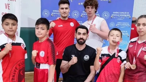 Körfezli kick boksçular Türkiye Şampiyonasına katılacak