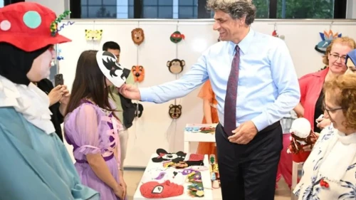 Kartepe Sanat Evinde 100 öğrenci sergi açtı