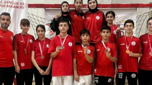 Körfezli sporcular il seçmelerinde madalyaları topladı