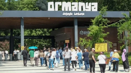 Ormanya ve Kuzuyayla bayramda binlerce ziyaretçi ağırladı