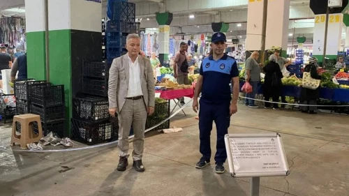 Pazarcı esnafı kötü davranış nedeniyle cezalandırıldı