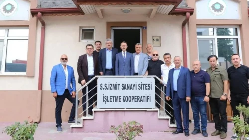Kocaeli Valisi İzmit Sanayi esnafını ziyaret etti