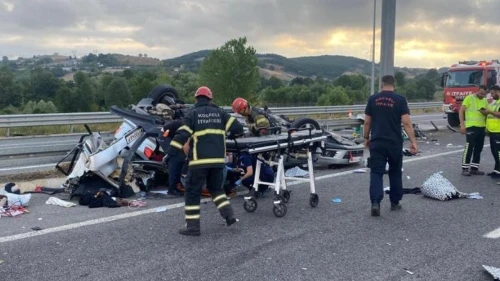 Kocaeli'de trafik kazasında 1 ölü 4 yaralı