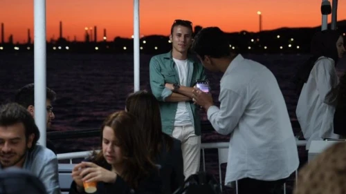 Kocaeli gençleri mehtap turunda kaynaştı