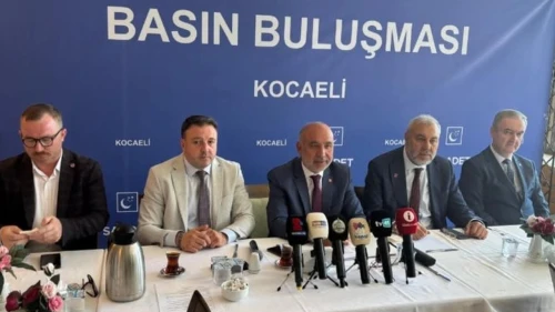 Saadet Partisi Kocaeli kent sorunlarına tepki gösterdi